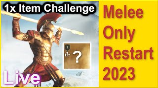 🔴 Assassins Creed Odyssey - Melee Only Restart 2023 - From Level 1 - One Item Challenge on Nightmare