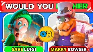 Would You Rather... SUPER MARIO BROS! 🍄🌟