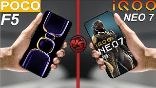 POCO F5 VS IQOO NEO 7|IQOO NEO 7 VS POCO F5 SPEEDTEST