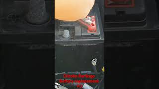 Citroën Berlingo Battery replacement p3