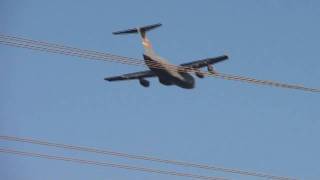 C-17 Globemaster III flyby  military transport aircraft 4th of July