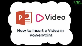 How to Insert a Video in PowerPoint