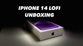 Unboxing the iPhone 14 in Midnight Color - LOFI Style