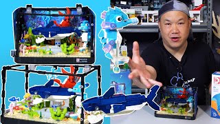 Atlantis World Aquaria Series - The Shark | DK Brick Review 7020