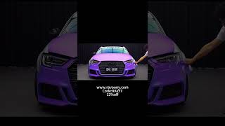 Ravoony Plus Ceramics Lavender Blue Vinyl Car Wrap✨ravoony.com👉 All order enjoy 12% off |Code: RAVYT