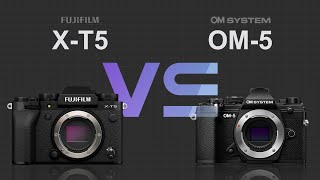 Fujifilm X-T5 vs OM-System OM-5