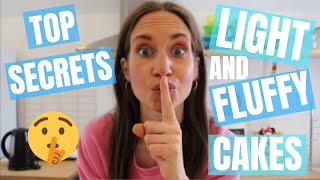 Top 10 secrets to light and fluffy cakes! | Cake Chemistry