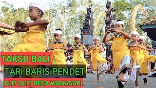 Tari Baris Pendet Alit-Alit Desa Wanasari Kalimantan Selatan