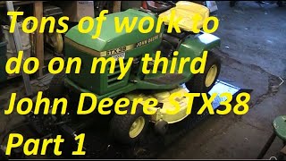 My 3rd John Deere STX38 for resale. Part 1 of 2.