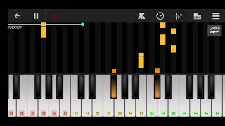 Måneskin-Beggin' | Mobile Piano Tutorial #pianomusic #månesk