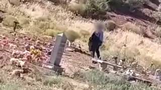 Video of Ruby Franke's 12 year old son forced to walk barefoot in a cemetery in the sweltering heat