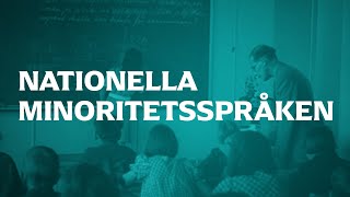 Nationella minoritetsspråken | SVENSKA | Gymnasienivå