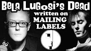 Bauhaus & Bela Lugosi's Dead: David J interview