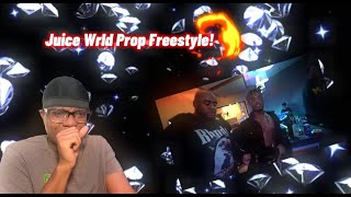 Music Producer Reacts To Juice Wrld Prop Freestyle! | INSANE FREESSTYLE