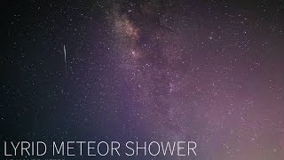 Lyrid Meteor Shower 2020 April 23rd/ Kota Kinabalu/Sabah/ Malaysia