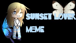 Sunset lover meme || KineMaster Test || Gacha Club