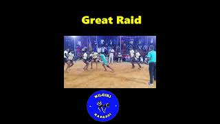 Great Raid #kabaddi #kabaddi_shorts #trending #nilgirikabaddi