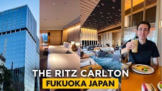 PERFECT SCORE: The Ritz Carlton Fukuoka, INSANE Luxury Hotel In Japan【Full Tour In 4K】