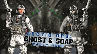 ARTIC OPS: GHOST & SOAP PARTY PACK BUNDLE SHOWCASE - CALL OF DUTY MODERN WARFARE 3/WARZONE