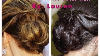 HOW TO do Jennifer Lawrence's Oscar Hair! EASY!!!