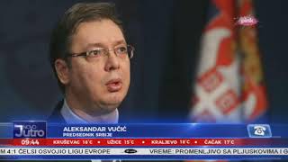 Vučić: Upozorio sam i međunarodnu zajednicu i naše ljude na to šta će se dogoditi na Kosovu