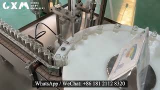 Automatic Filling and Capping Machine for CBD Glass Bottles