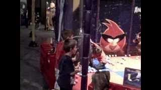 Angry Birds Invade Space Center Houston & Tiki Macaw Part 1