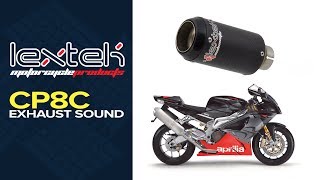 Lextek CP8C Exhaust Sound: Aprilia RSV1000 (2004-2008)