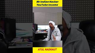 Mr Indian Hacker YouTube Income Kitni hai @MRINDIANHACKER #shorts