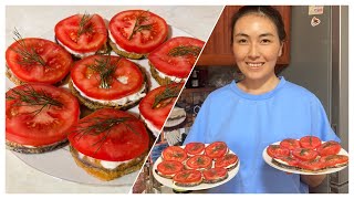 Вкусная закуска из баклажанов. Өте дәмді тіскебасар.