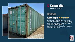 Shipping Containers For Sale Kansas City, KS | On-Site Storage Solutions