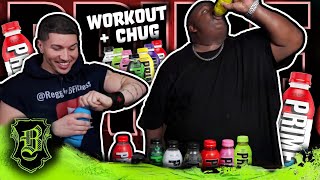 5-Minute Boxing Drill plus Prime Chug with Reggie B Fitness