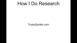 How I Do Product Research