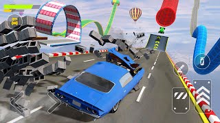 Flying Car Crash: Real Stunts Gameplay