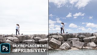 Photoshop Tutorial : Easy but Impressive Sky Replacement