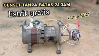 genset free energy tanpa BBM karya anak desa