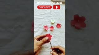 easy make flowers #shortvideo  please subscribe my channel