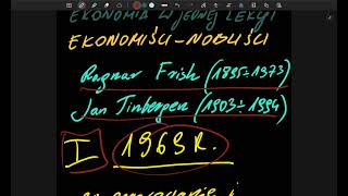 EKONOMIŚCI-NOBLIŚCI (1): FRISH I TINBERGEN (1969 R.). @ekonomia_podatki_teoria_gier