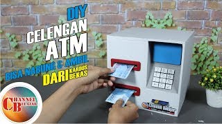 Membuat Celengan ATM Bisa Nabung Bisa Ngambil