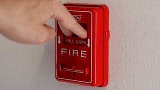 Garage Fire Alarm System Test 31 | Rare Pull Station!