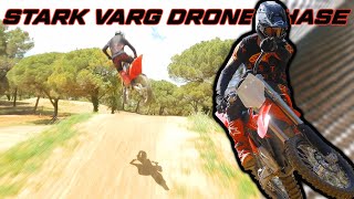 STARK VARG DRONE CHASE 🚁