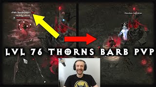 Thorns Barb in PvP is FUN! Diablo 4