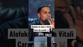 Alofoke le dice a vitali cara de cerdo