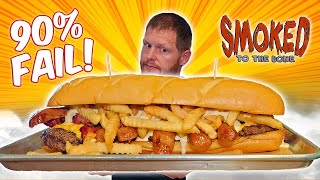 PHILABUSTER CHALLENGE | SMOKED TO THE BONE BBQ