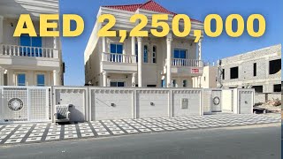 Spacious Living 5 Bedroom Villa for Sale in Al Alia, Ajman