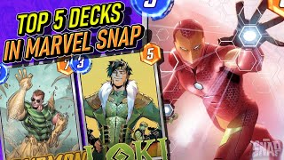 Top 5 Best Decks In Marvel Snap - July and August Seasons