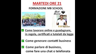 COME PARLARE DI BUSINESS E CREARE UNA RETE