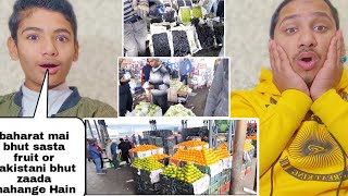 Fruit Prices In India 2024 | Indian Vs Pakistan Fruits Prices | Pakistani Reaction