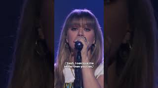 Miley Cyrus_Flowers (cover by kelly Clarkson  live at the kelly Clarkson show)