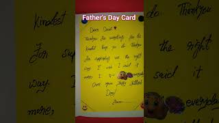 #subscribe#viral#trendingshort#creative#handmade Father's Day Card#craft#beautiful Card#diy#card